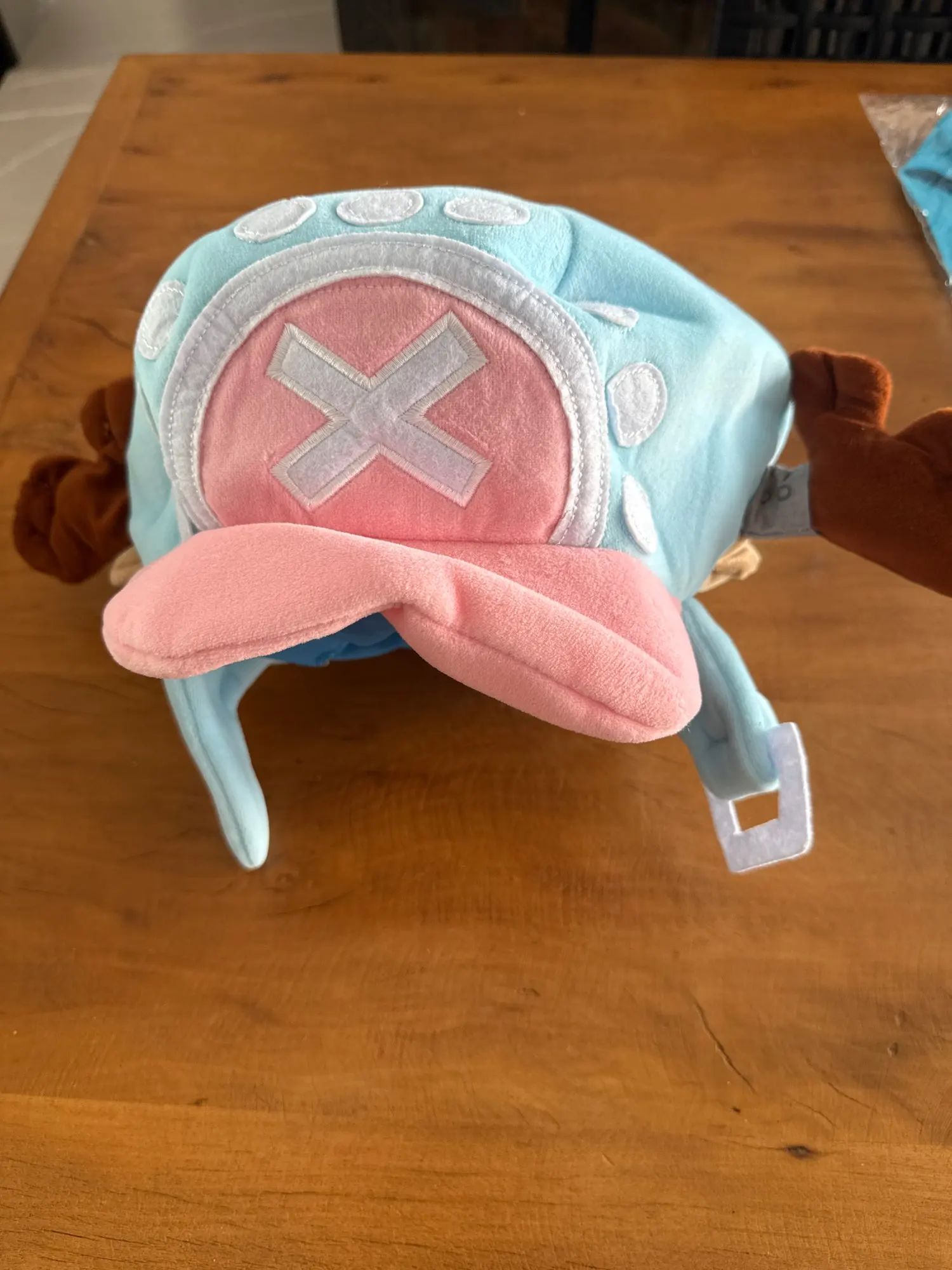 Foto de un comprador: Peluche de Chopper: gorro de felpa para cosplay y fiestas