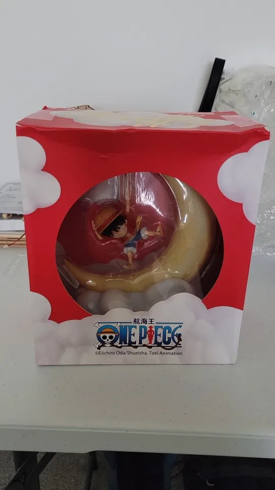 Foto de un comprador: Lámpara de One Piece de noche con figura de Luffy o Usopp
