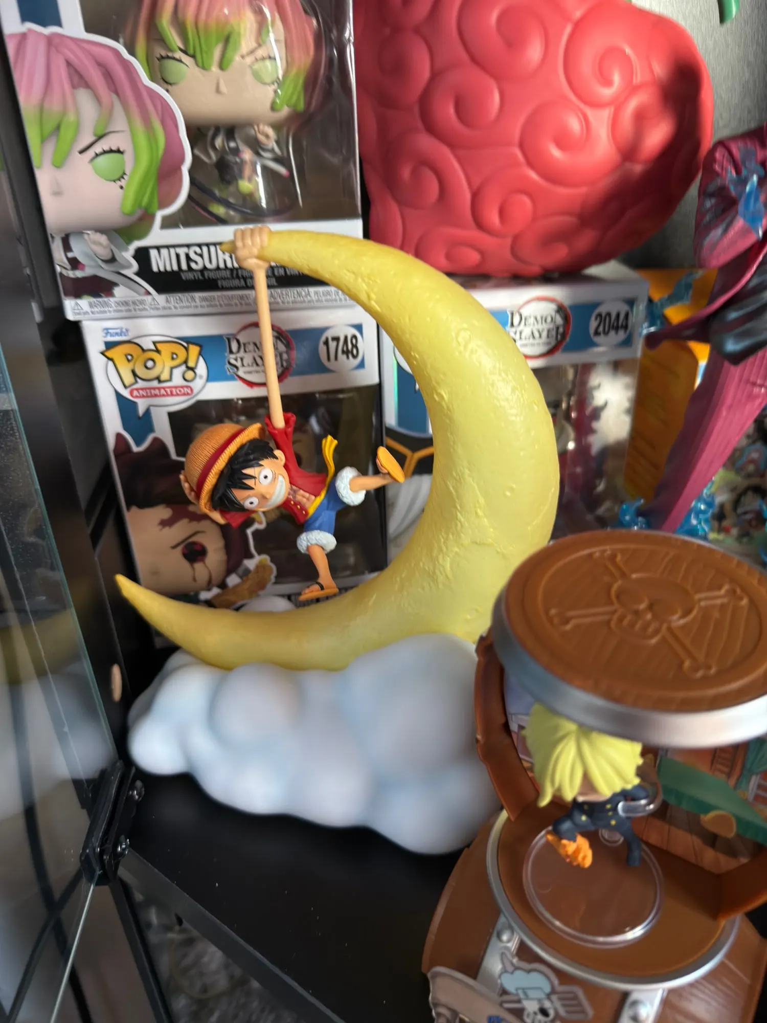 Foto de un comprador: Lámpara de One Piece de noche con figura de Luffy o Usopp
