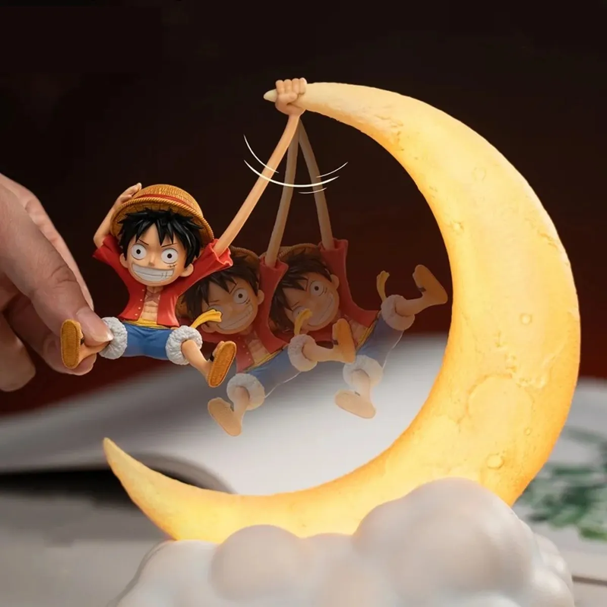 Lámpara de One Piece: luz nocturna de Luffy para escritorio – vue 2