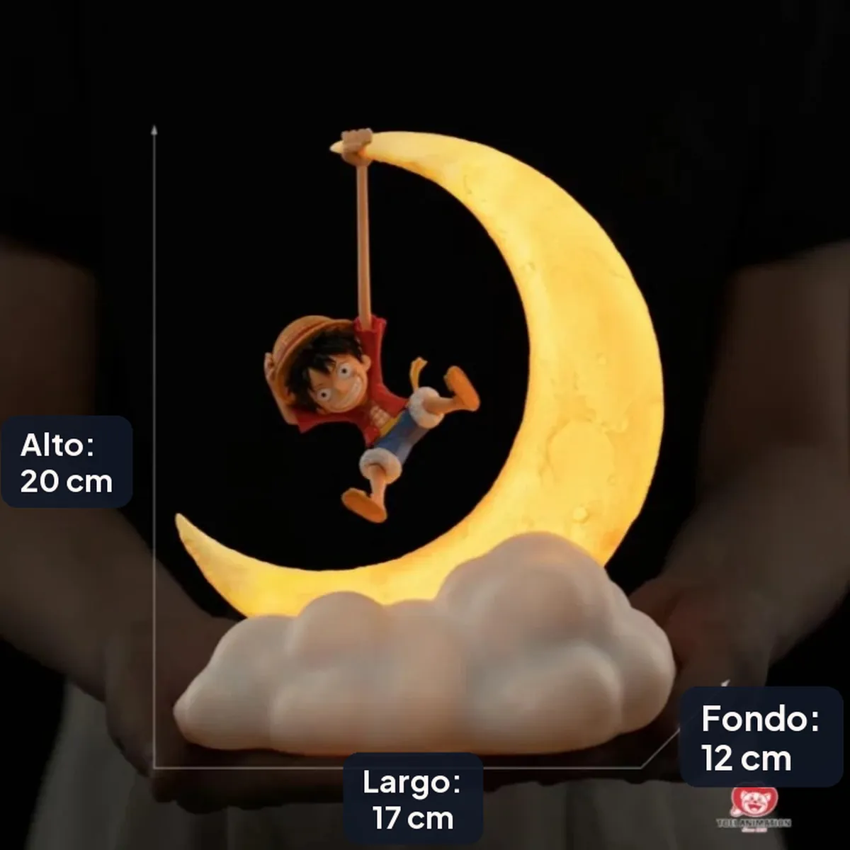 Lámpara de One Piece: luz nocturna de Luffy para escritorio – vue 3