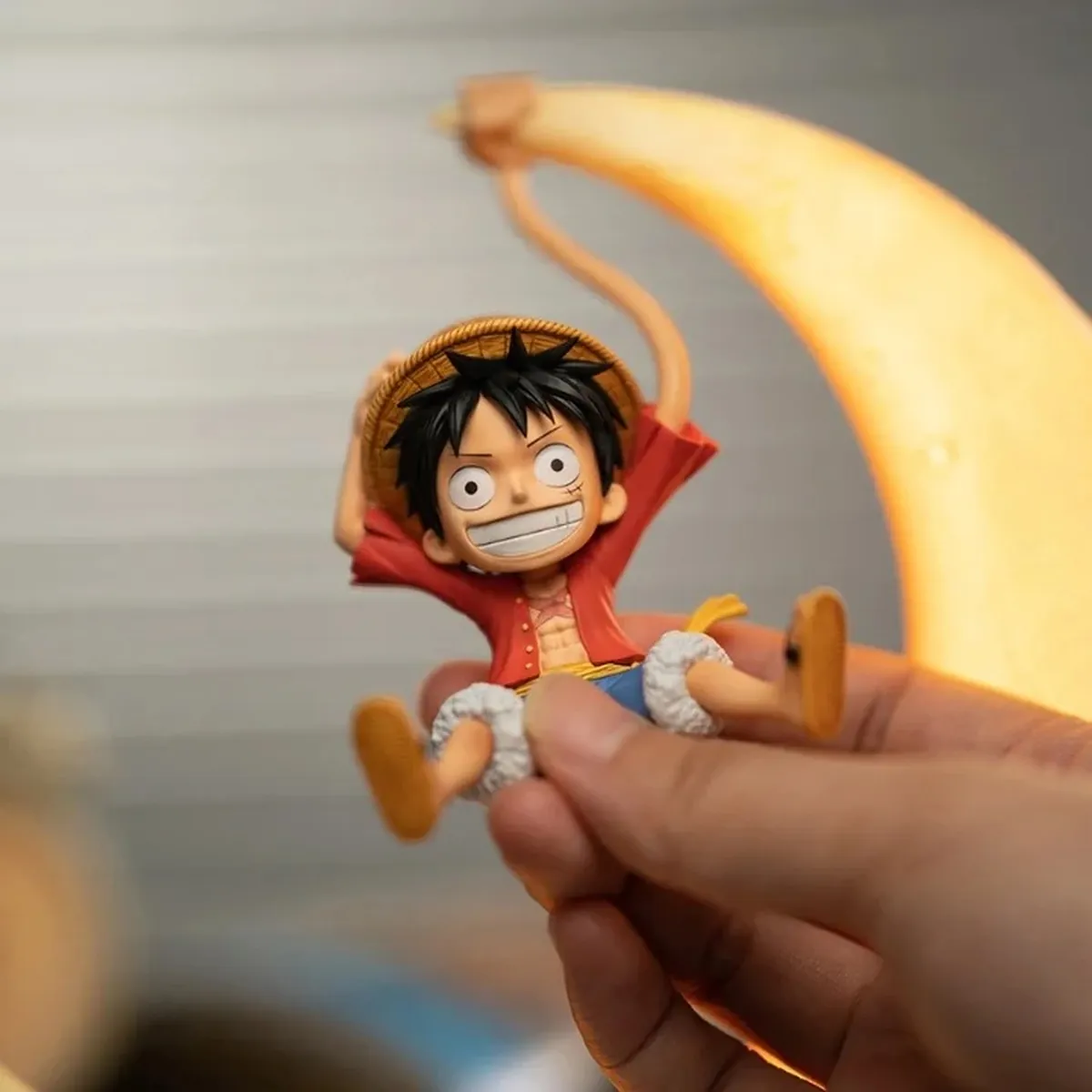 Lámpara de One Piece: luz nocturna de Luffy para escritorio – vue 5