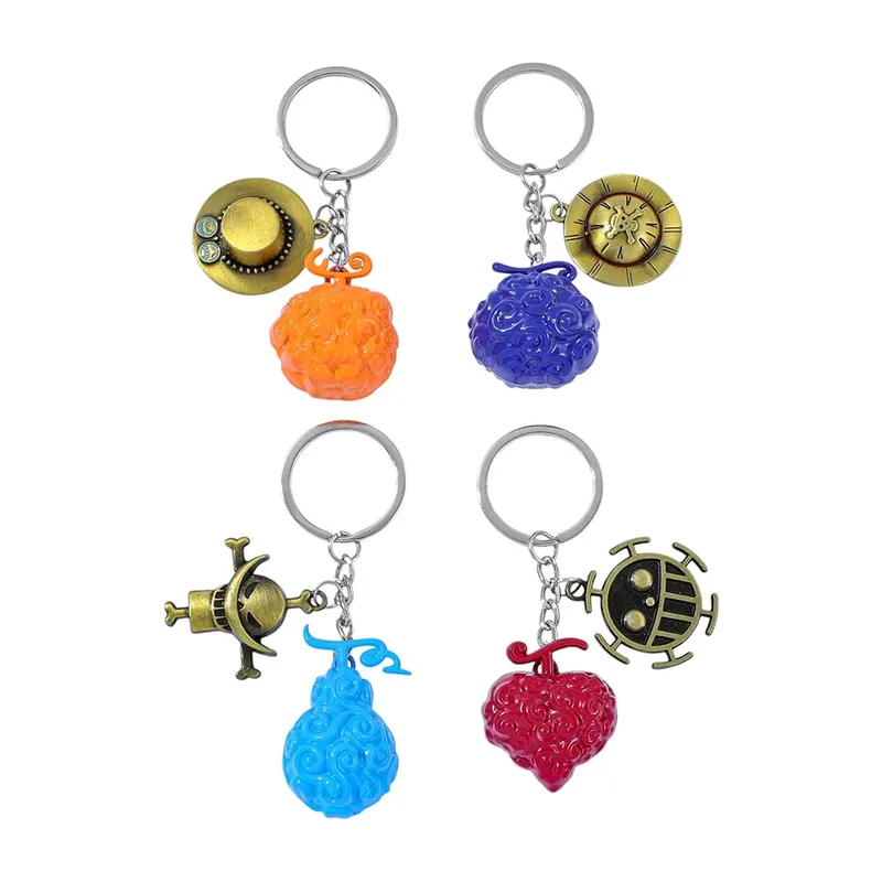 Llaveros de One Piece: set de Luffy y Ace para regalar – Elige tu llavero