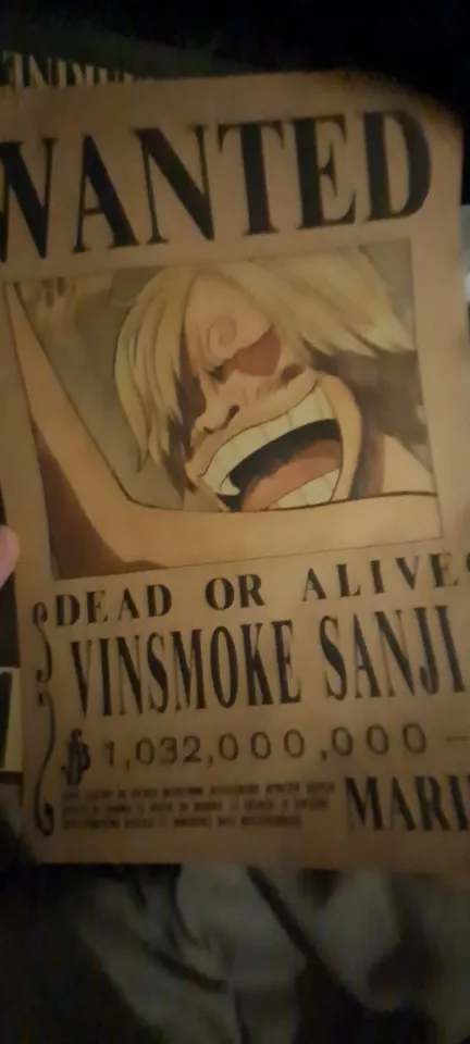Foto de un comprador: Pósters de One Piece Wanted de Luffy y Zoro, juego vintage de 10