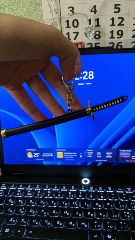 Foto de un comprador: Disfraz de Zoro: llavero de mini espada con vaina de plástico