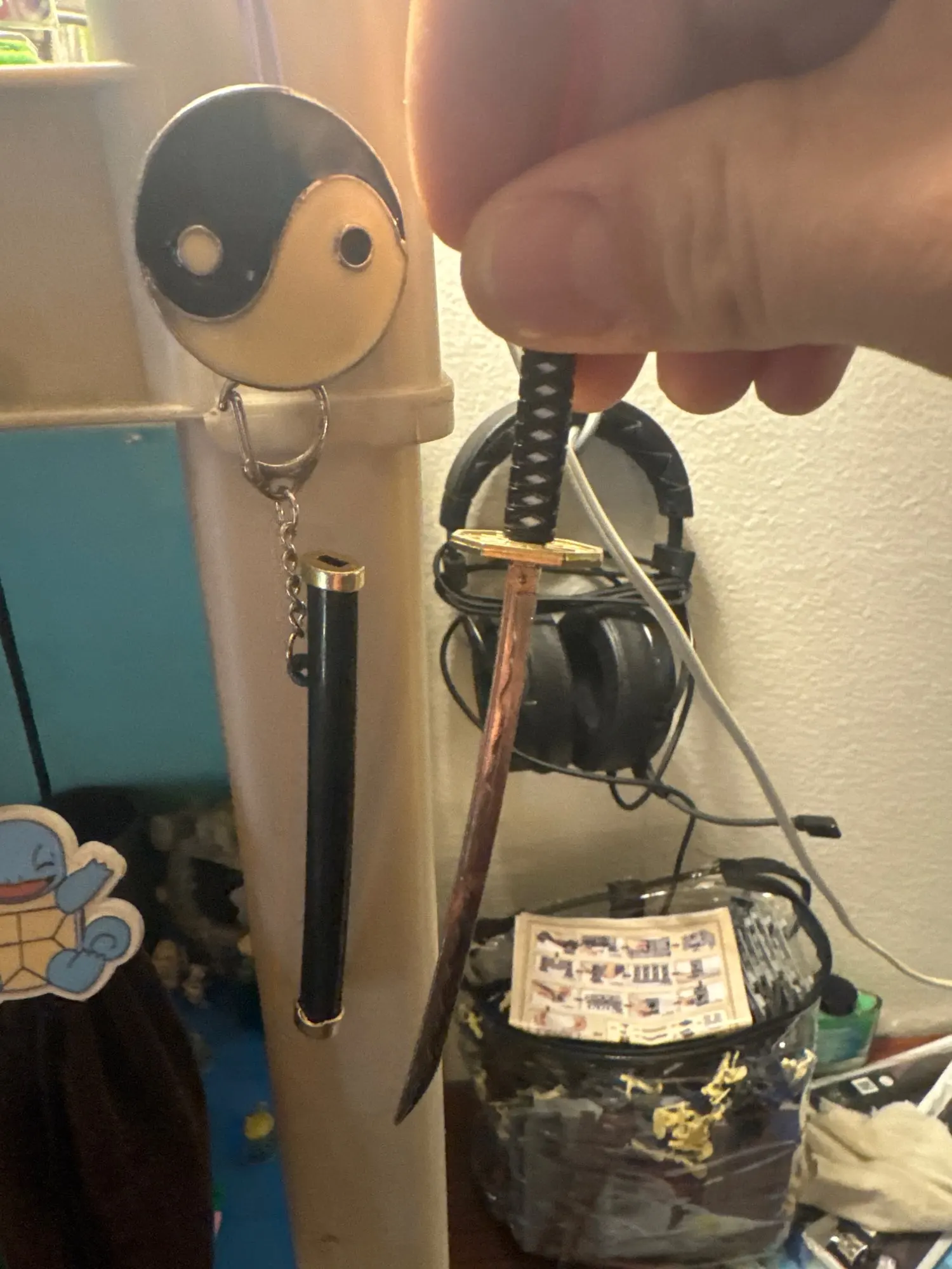 Foto de un comprador: Disfraz de Zoro: llavero de mini espada con vaina de plástico