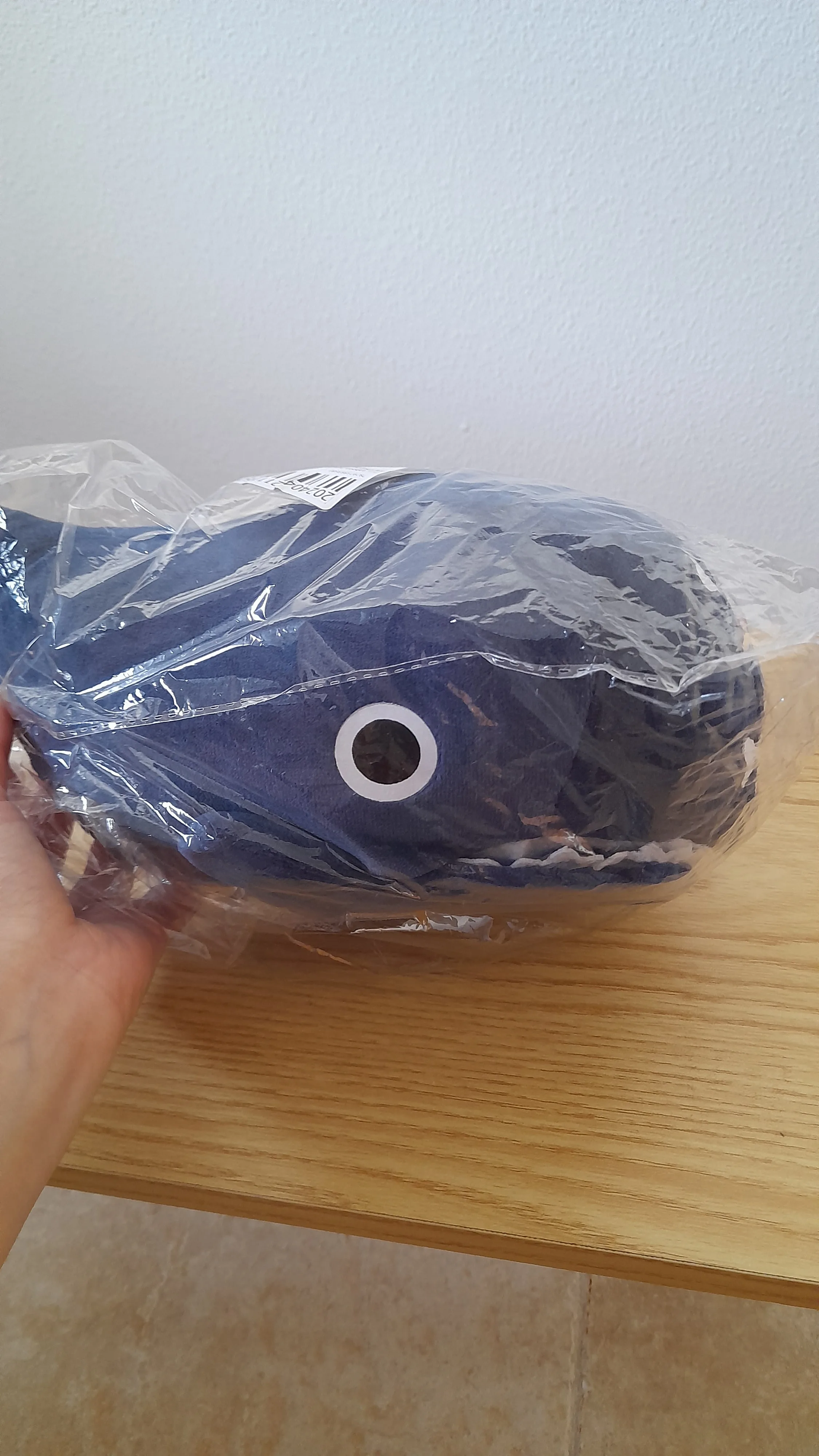 Foto de un comprador: Peluche de Laboon, la ballena de One Piece, suave y de algodón