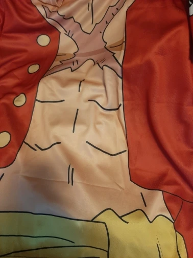 Foto de un comprador: Disfraz de Luffy: camiseta de poliéster en tallas 90 a 6XL