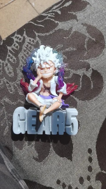 Foto de un comprador: Figura de One Piece chibi: Luffy Gear mini de 10 cm en 1/60