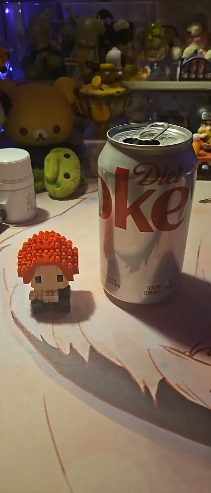 Foto de un comprador: Figura de One Piece 3D de mini ladrillos para armar y exhibir