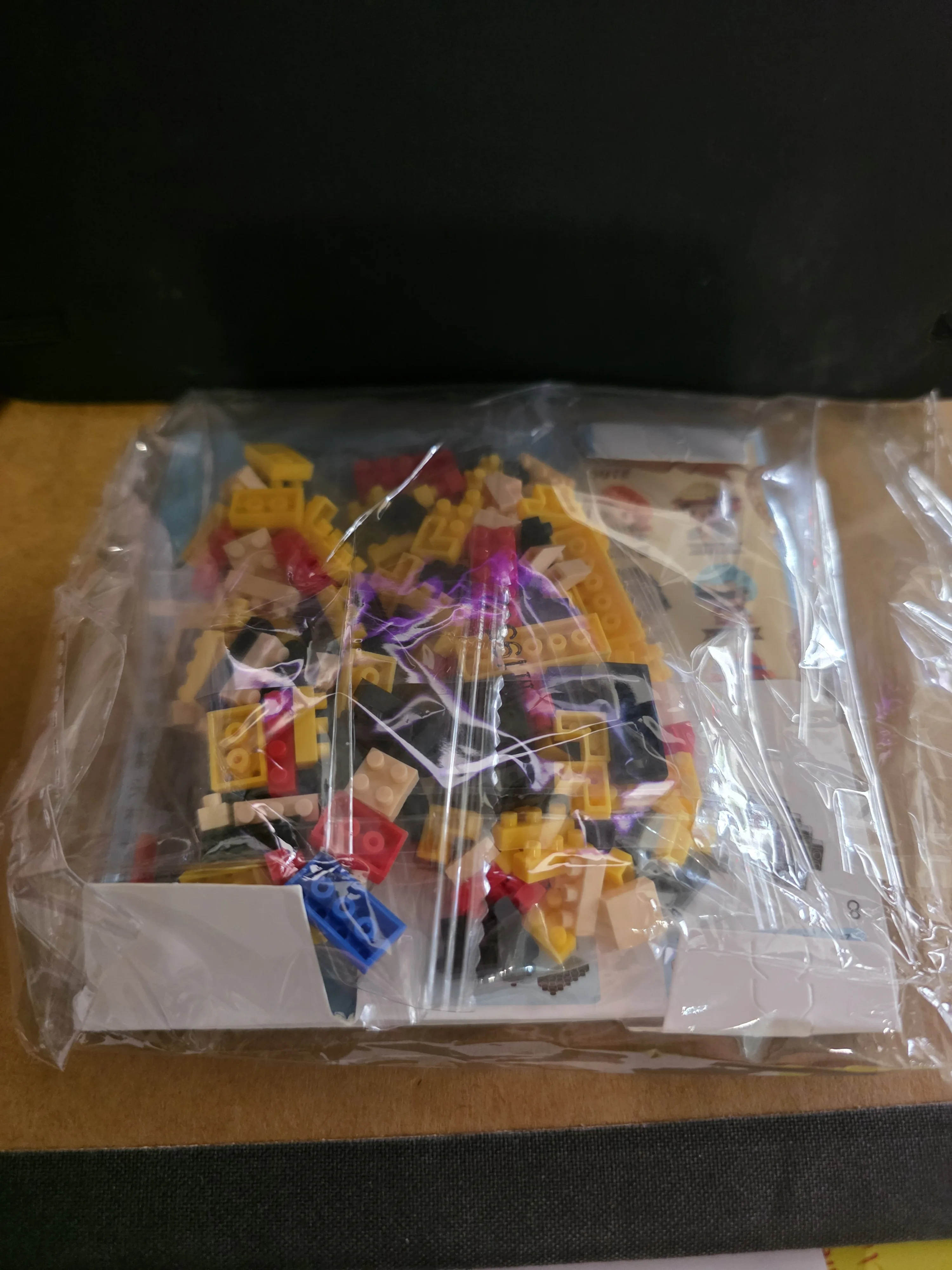 Foto de un comprador: Figura de One Piece 3D de mini ladrillos para armar y exhibir