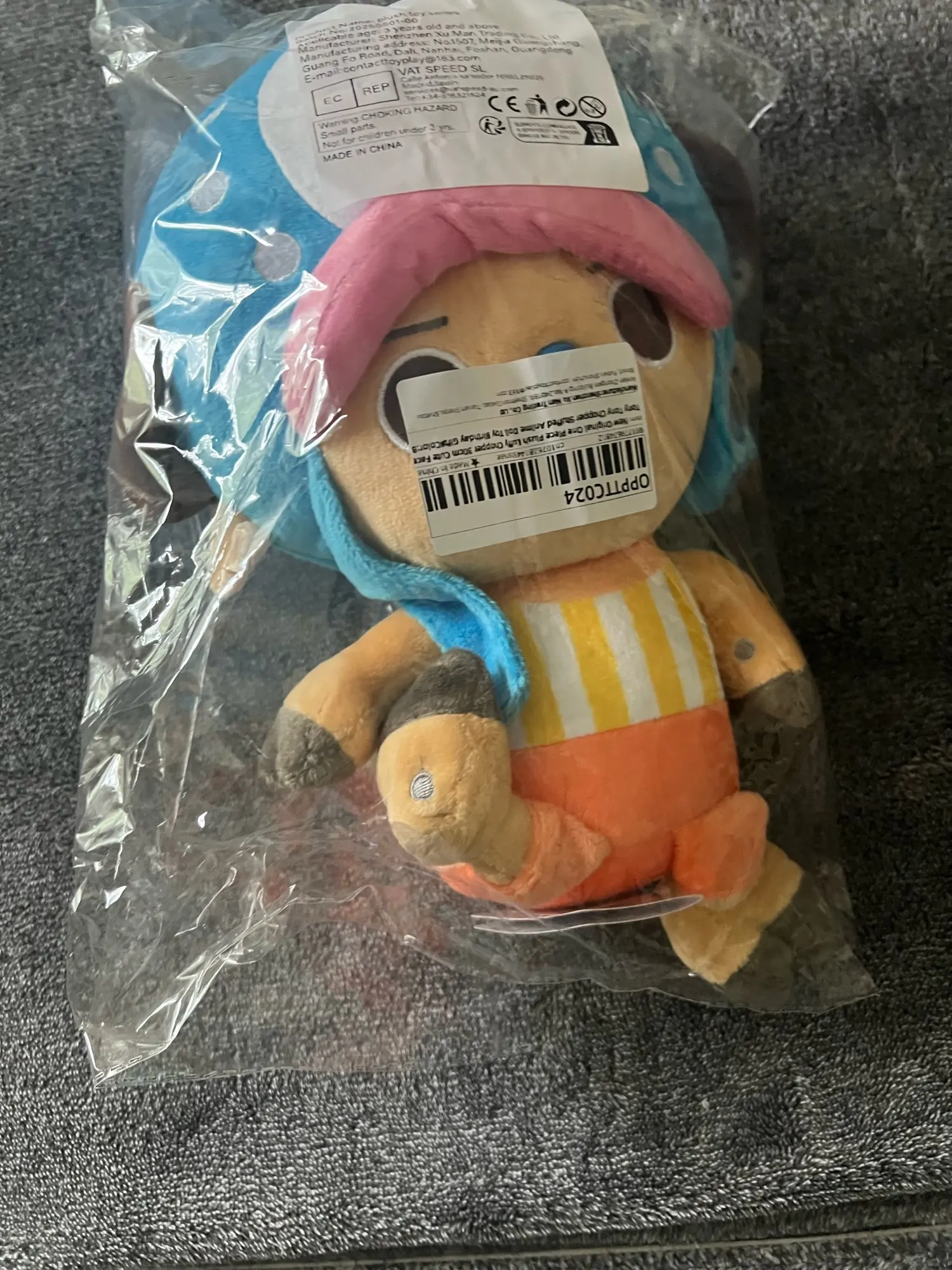 Foto de un comprador: Peluche de One Piece: Luffy y Chopper de 30 cm, 25 modelos