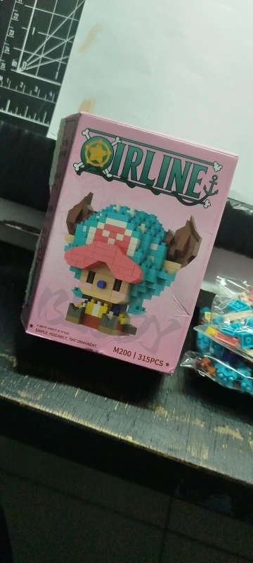 Foto de un comprador: Figura de One Piece armable con bloques micro, Nika y más