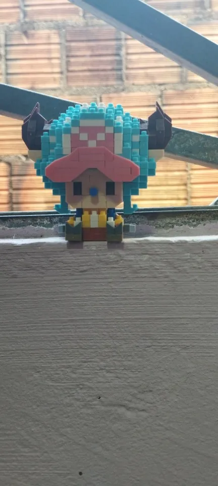 Foto de un comprador: Figura de One Piece armable con bloques micro, Nika y más