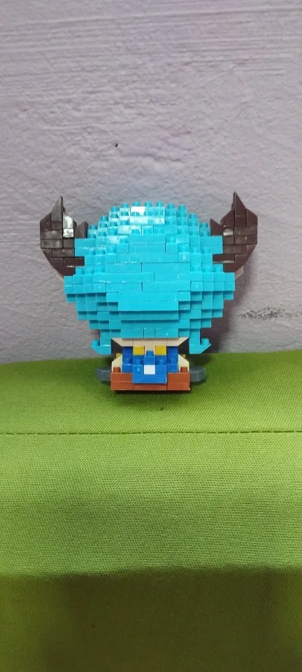 Foto de un comprador: Figura de One Piece armable con bloques micro, Nika y más