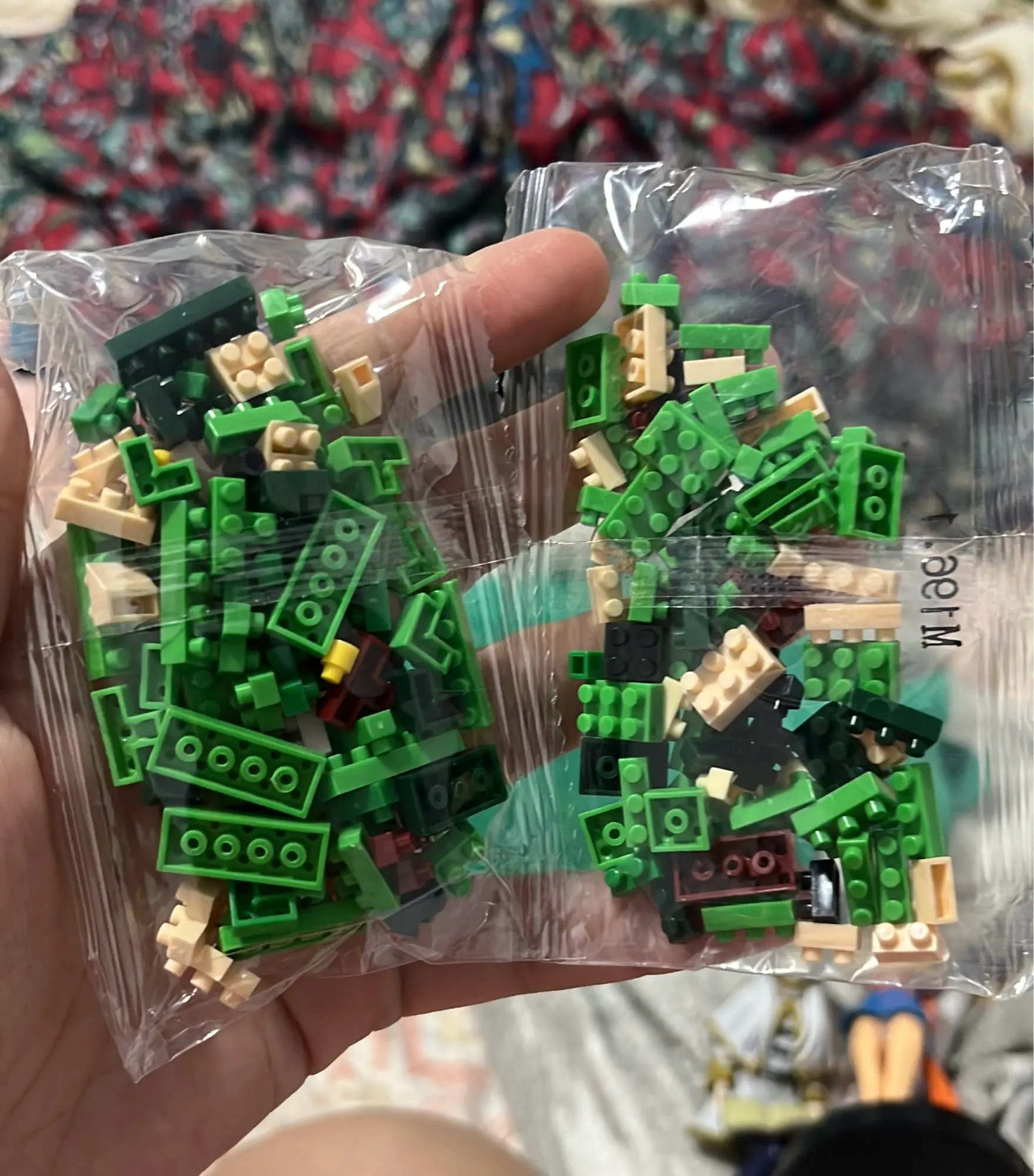 Foto de un comprador: Figura de One Piece armable con bloques micro, Nika y más