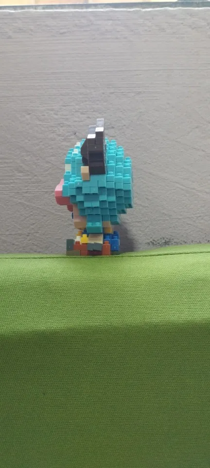 Foto de un comprador: Figura de One Piece armable con bloques micro, Nika y más