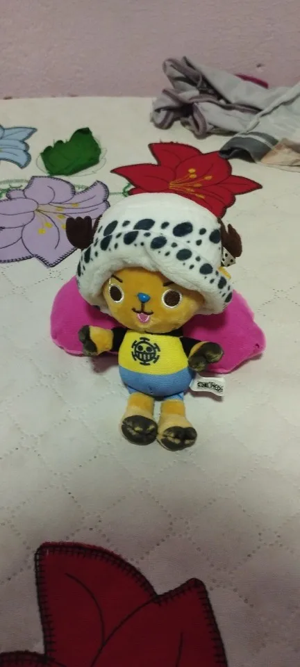 Foto de un comprador: Peluche llavero de One Piece: Luffy, Chopper y Sabo de 10-14 cm