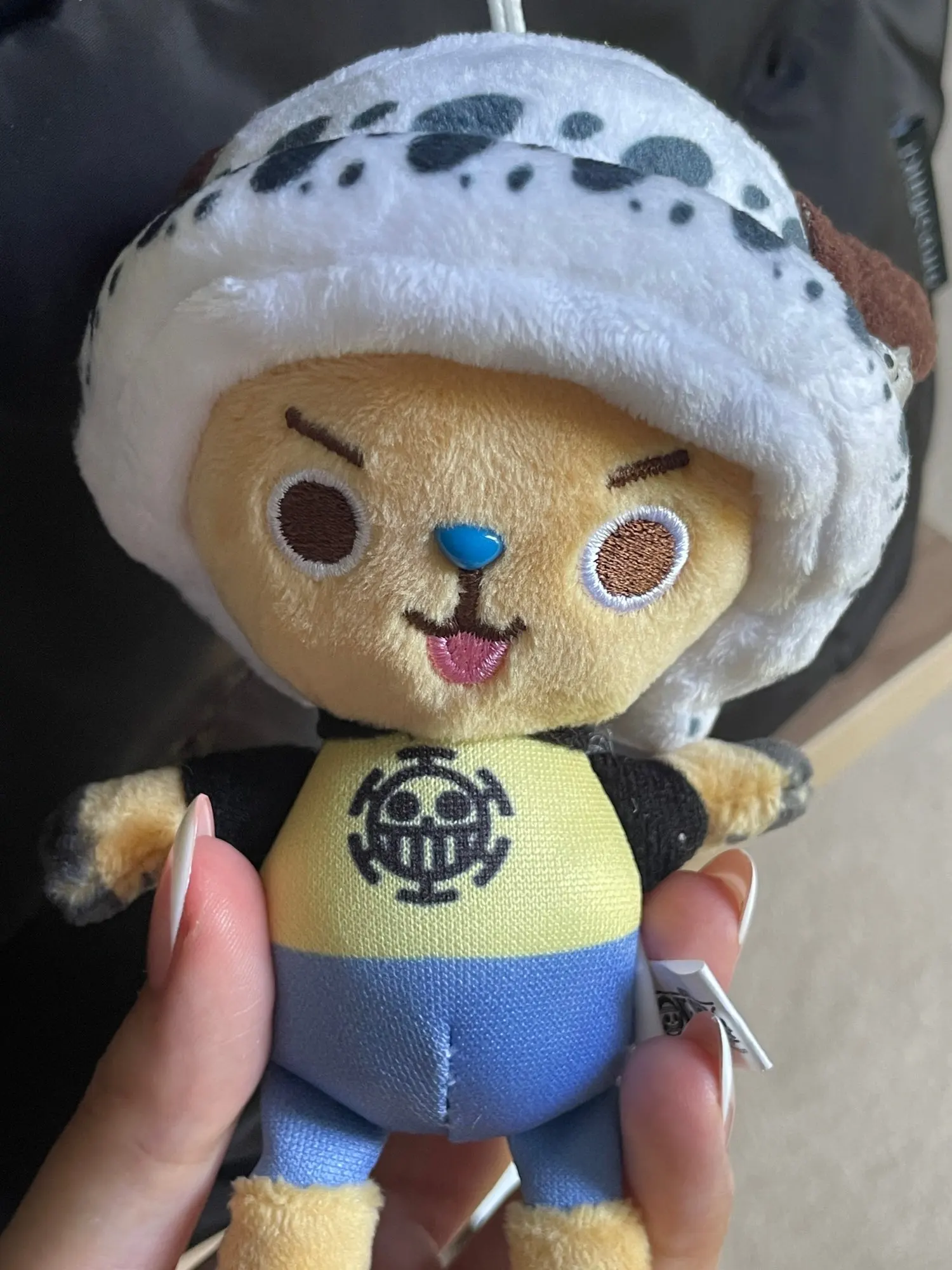 Foto de un comprador: Peluche llavero de One Piece: Luffy, Chopper y Sabo de 10-14 cm