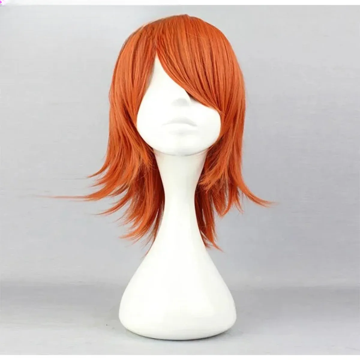 Peluca y disfraz de Nami de One Piece, uniforme en 5 tallas – solo peluca
