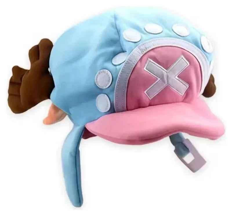 Peluche de Chopper: gorro de felpa para cosplay y fiestas