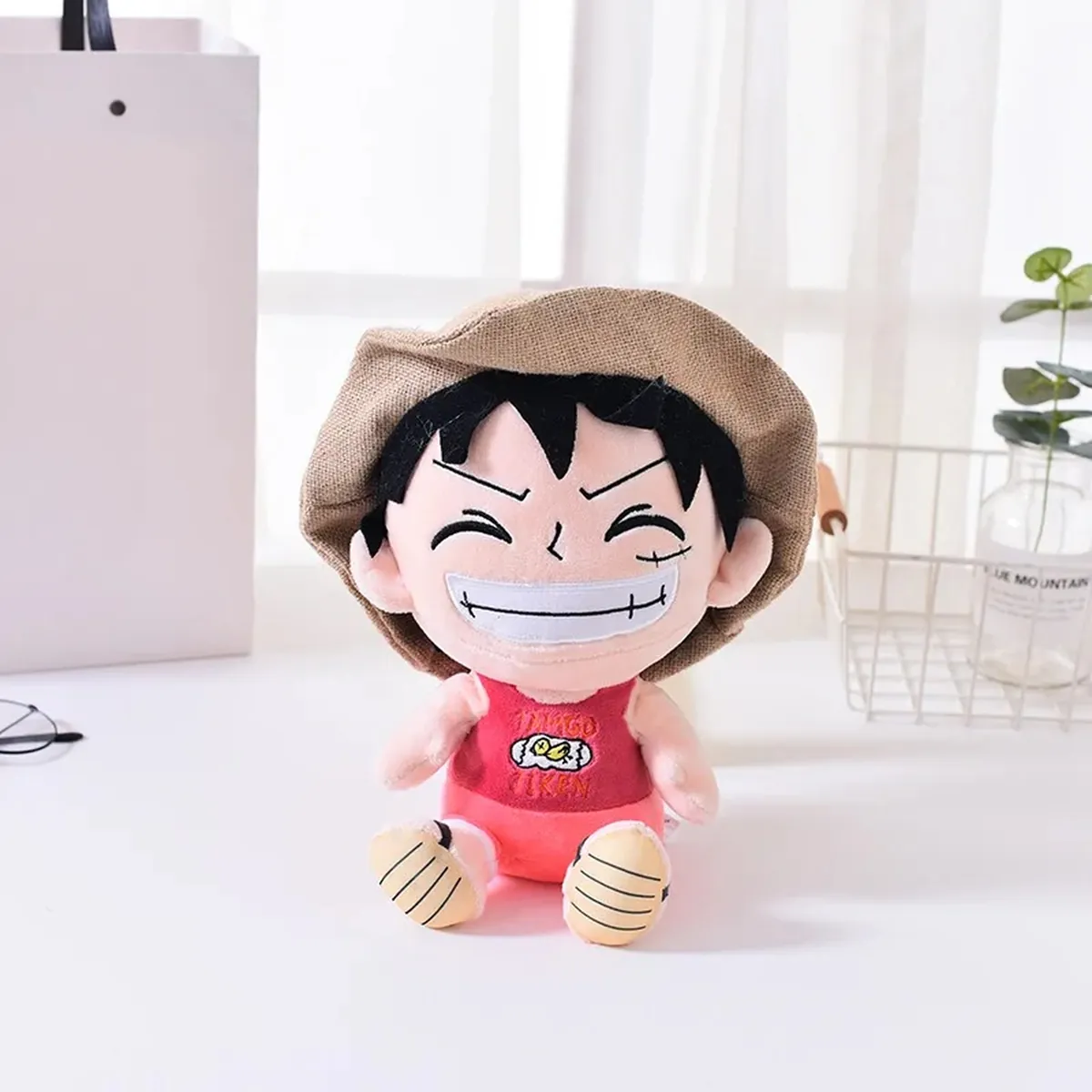 Peluche de Chopper mini de 10 cm, también Luffy y Sanji – vue 3