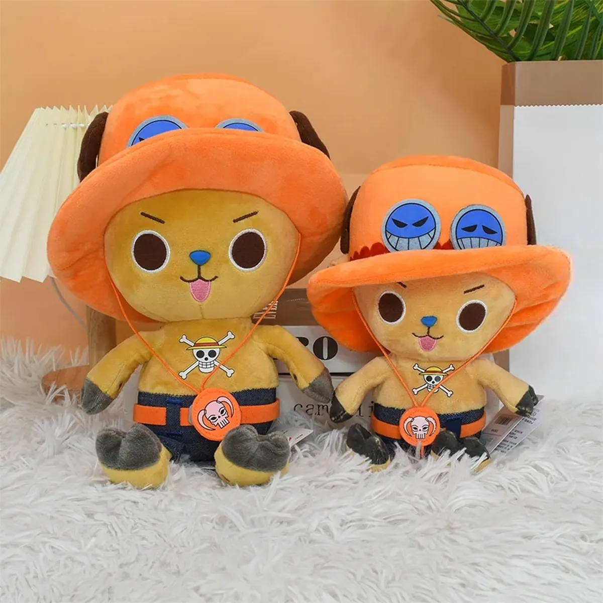 Peluche de Chopper y los Sombrero de Paja de 11 a 20 cm – vue 2