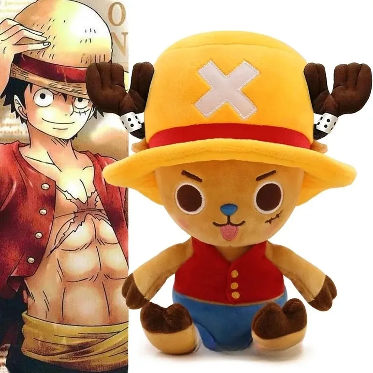 Peluche de Chopper y los Sombrero de Paja de 11 a 20 cm – vue 4