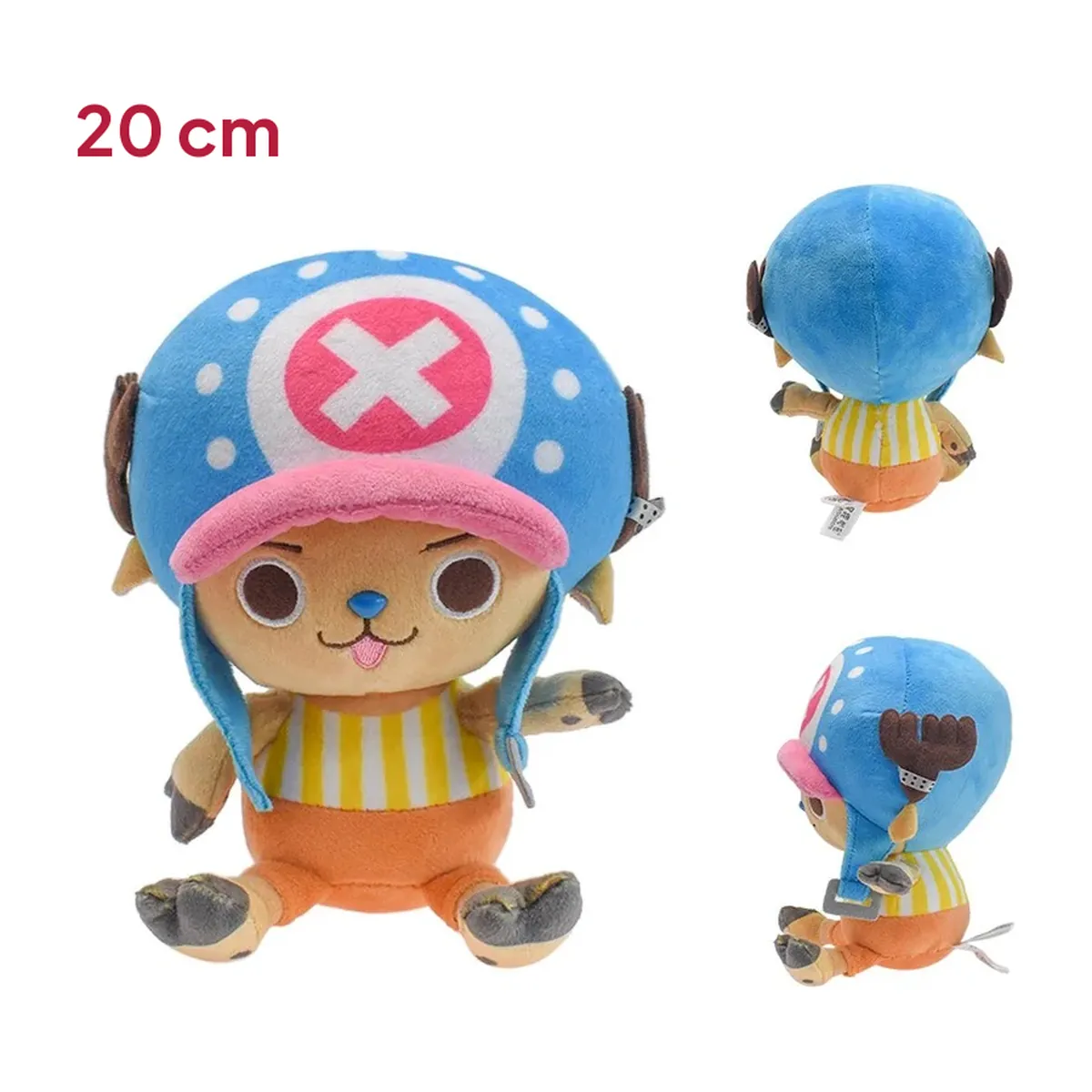Peluche de Chopper y los Sombrero de Paja de 11 a 20 cm – chopper e, 20 cm