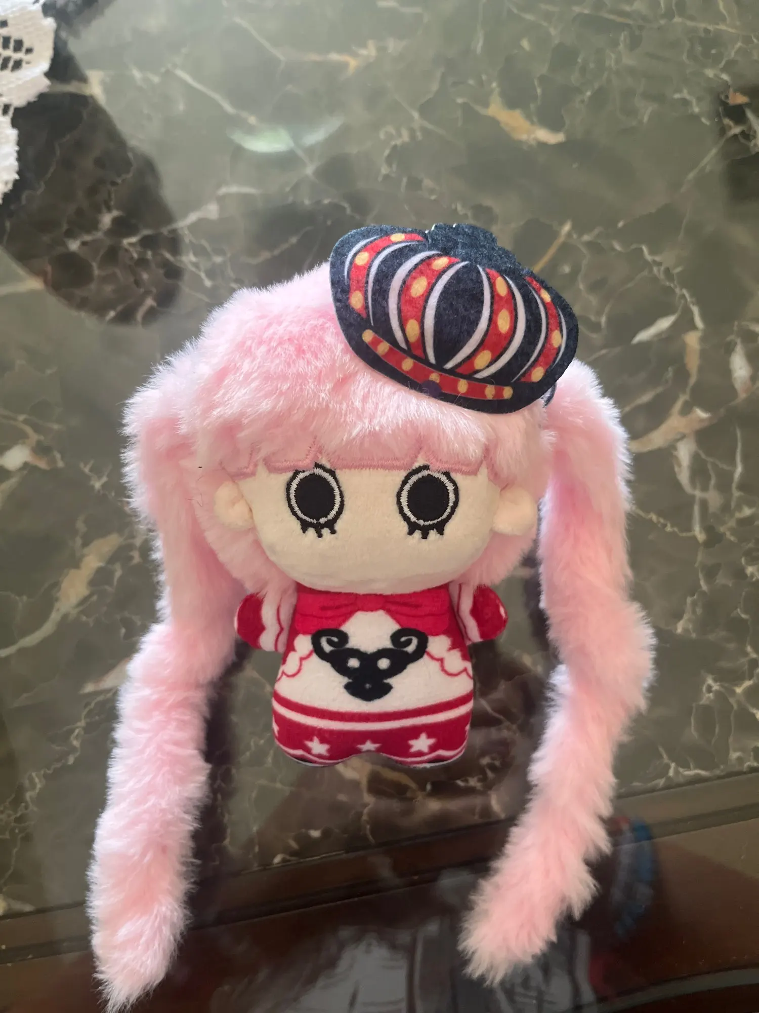 Foto de un comprador: Peluche de Perona de One Piece de 10 cm, suave y coleccionable