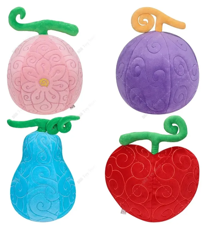 Peluche de fruta del diablo de One Piece, de 8.5 a 24 cm