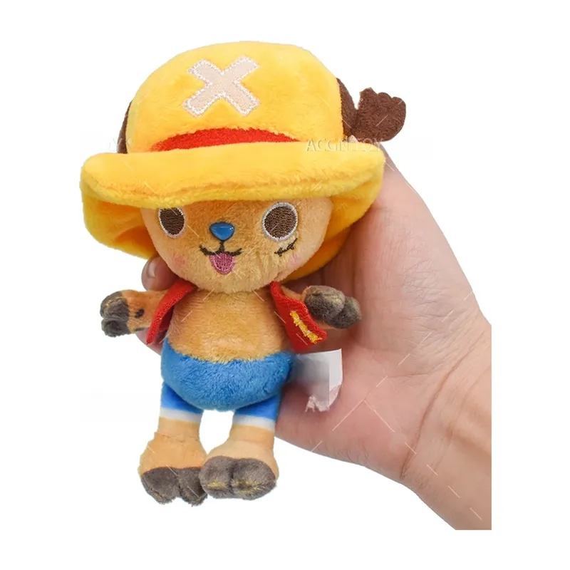 Peluche llavero de One Piece: Luffy, Chopper y Sabo de 10-14 cm – Retira etiquetas
