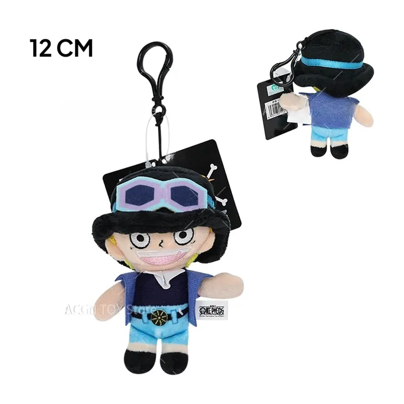 Peluche llavero de One Piece: Luffy, Chopper y Sabo de 10-14 cm – Cuida el cordón