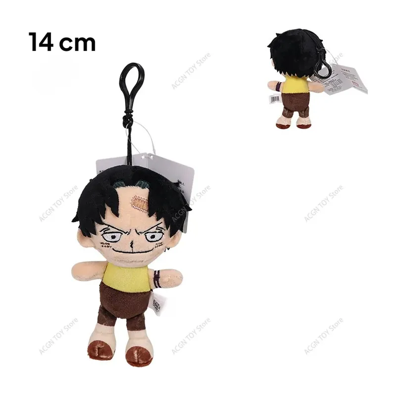 Peluche llavero de One Piece: Luffy, Chopper y Sabo de 10-14 cm – l