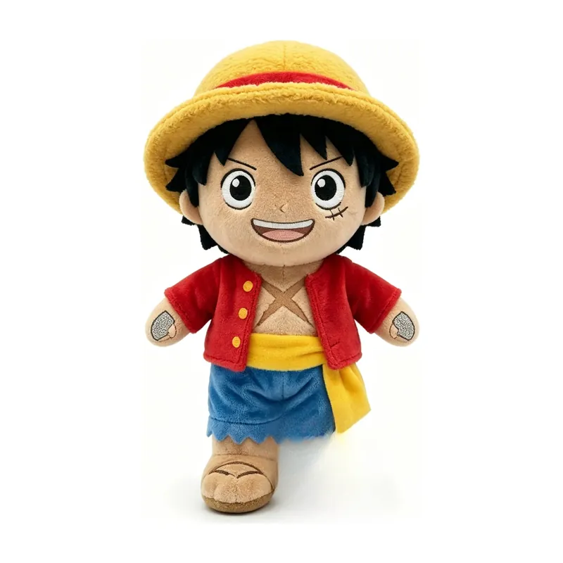 Peluche de Luffy, Chopper y Zoro con ropa removible – Pensado para adultos y jóvenes