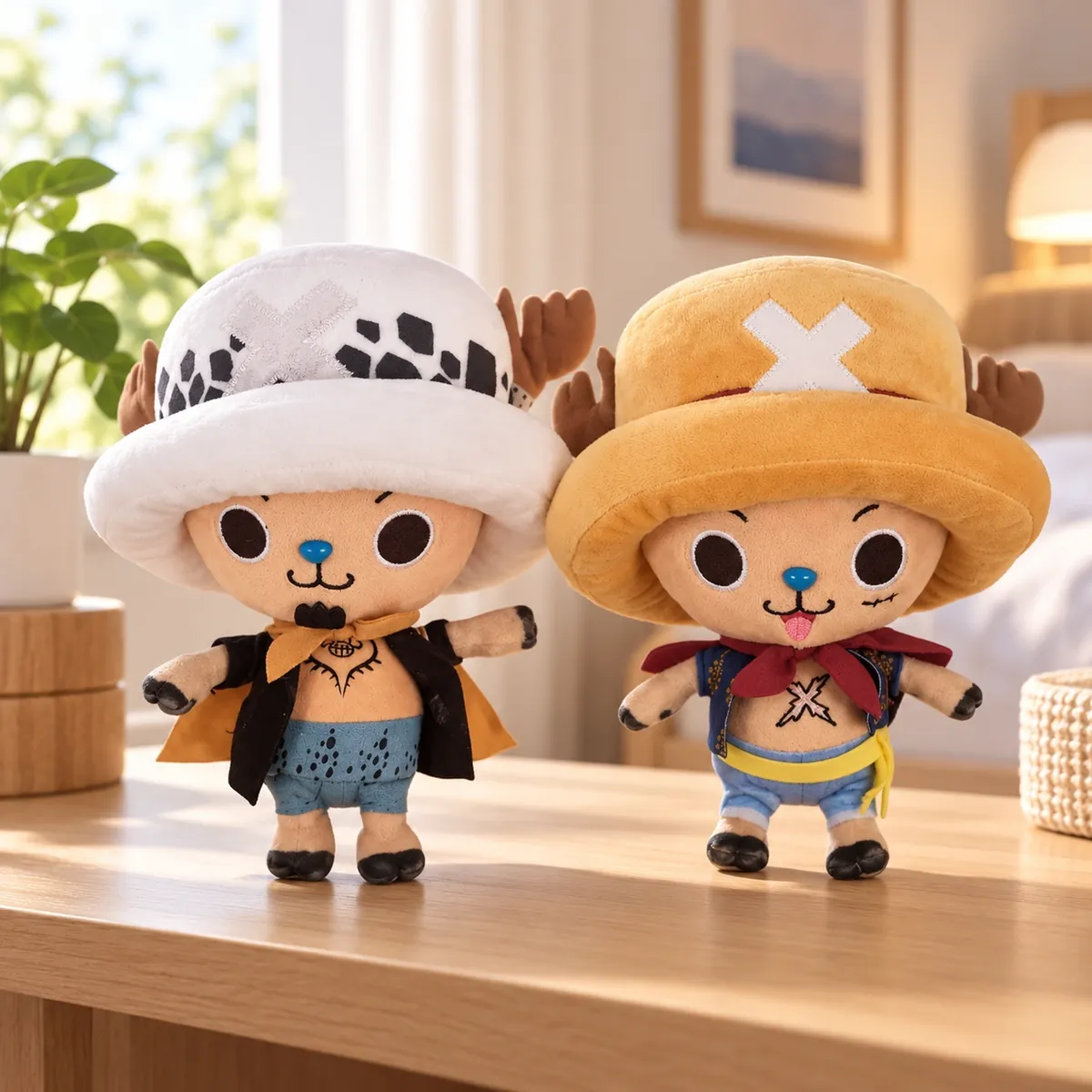 Peluche de One Piece: Luffy y Chopper de 30 cm, 25 modelos en situation
