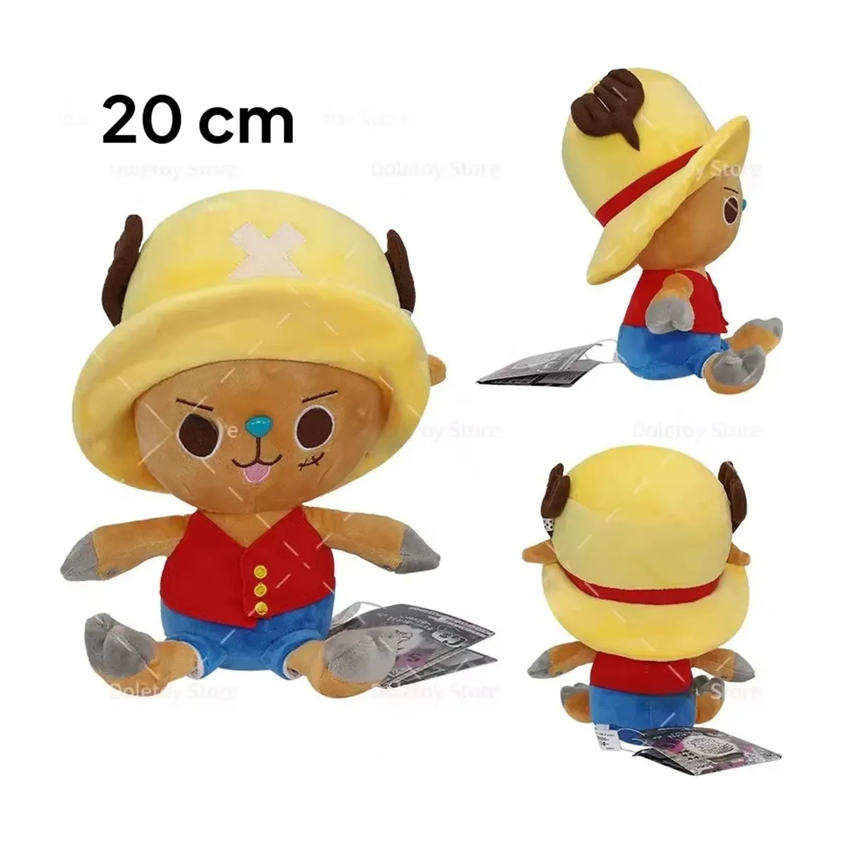 Peluche de One Piece: Luffy y Chopper de 30 cm, 25 modelos – modelo 1