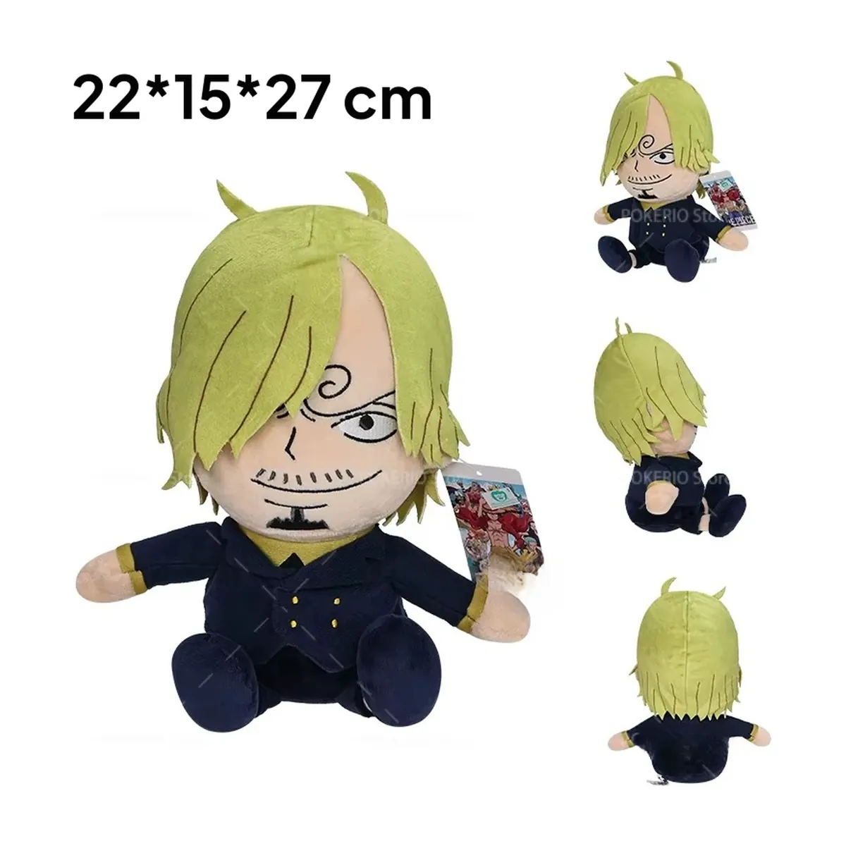 Peluche de One Piece: Luffy y Chopper de 30 cm, 25 modelos – modelo 15