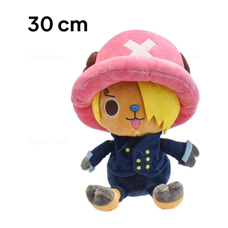 Peluche de One Piece: Luffy y Chopper de 30 cm, 25 modelos – Sácalo de la bolsa