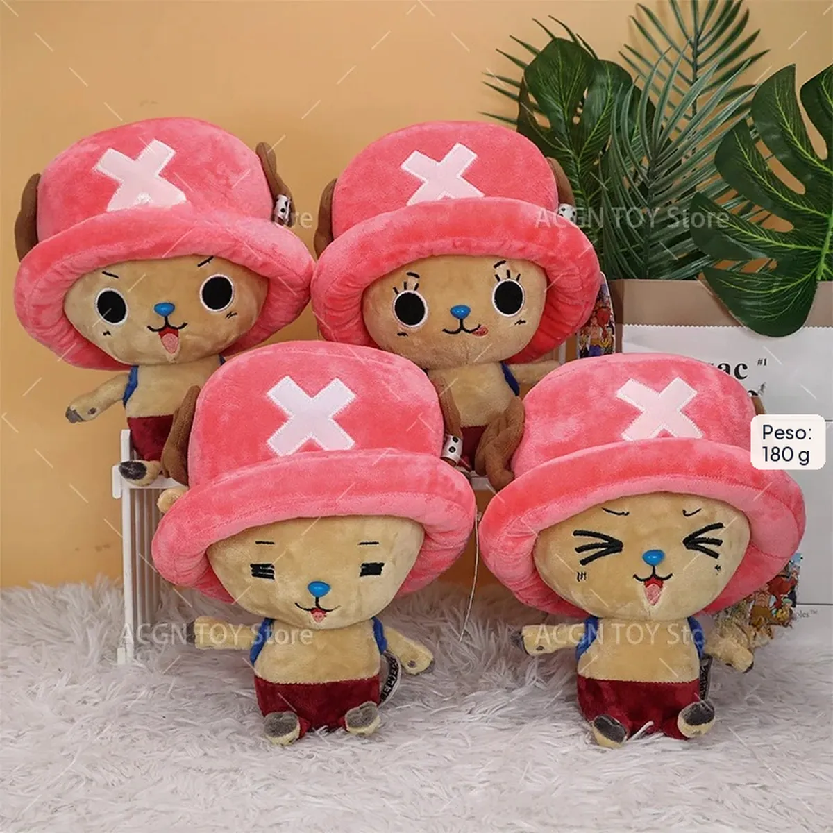Peluche de Tony Tony Chopper de 24 cm, 4 estilos a elegir – vue 2