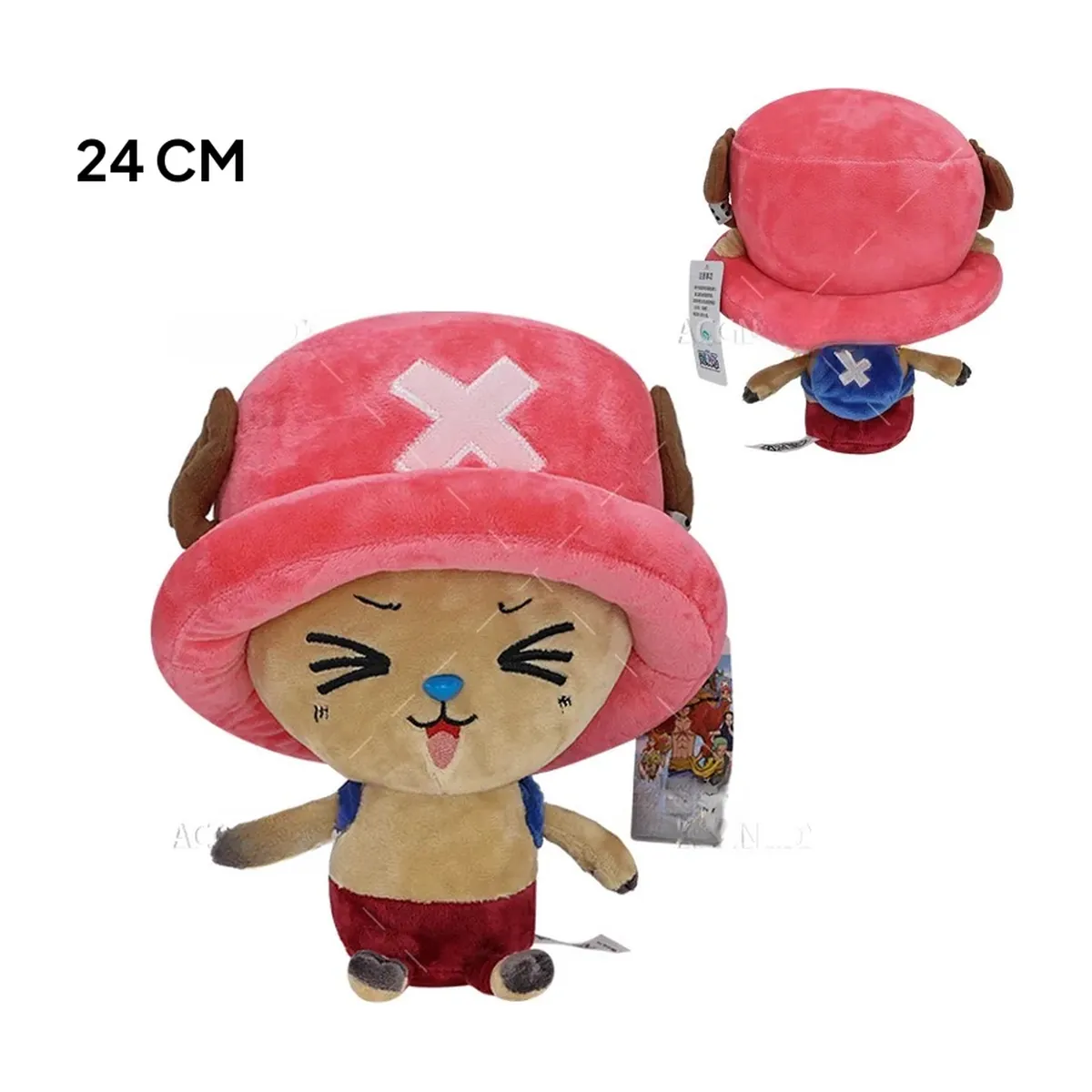 Peluche de Tony Tony Chopper de 24 cm, 4 estilos a elegir – a