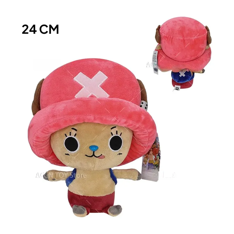 Peluche de Tony Tony Chopper de 24 cm, 4 estilos a elegir – Elige su lugar