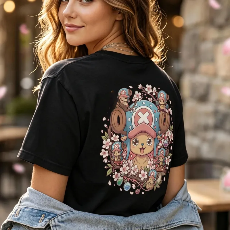 Playera One Piece de Tony Tony Chopper de algodón, unisex – Elige diseño y talla