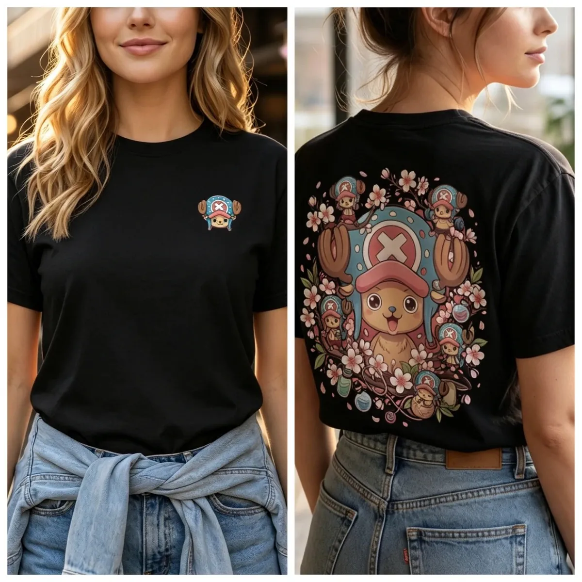 Playera One Piece de Tony Tony Chopper de algodón, unisex – diseño 2