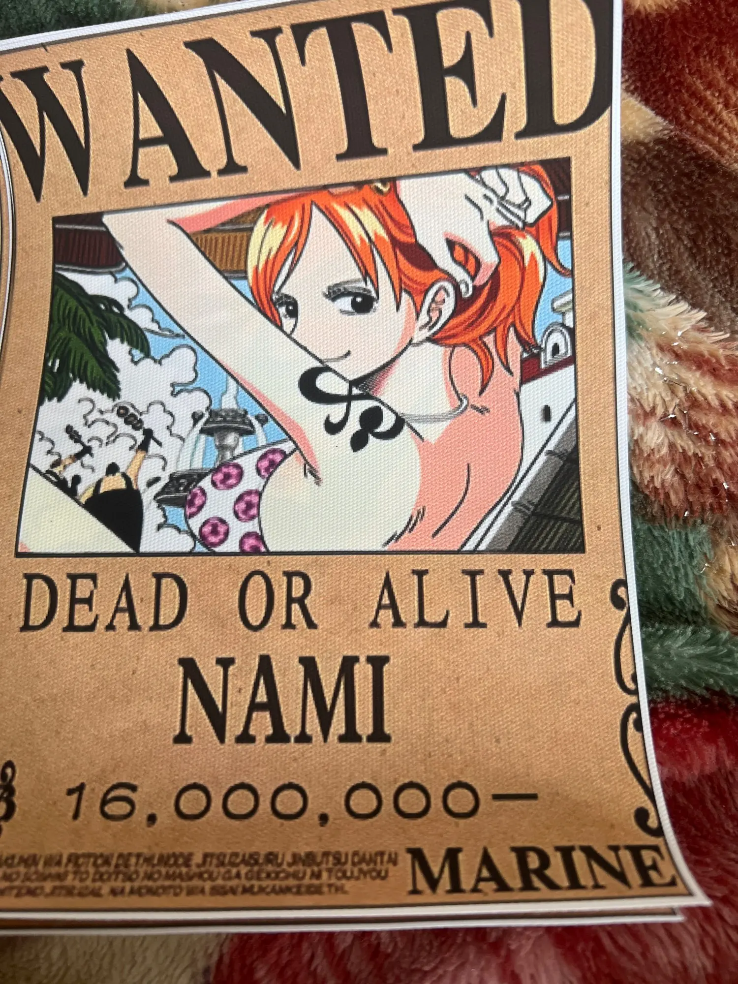 Foto de un comprador: Pósters de One Piece en lienzo sin marco, 7 tamaños