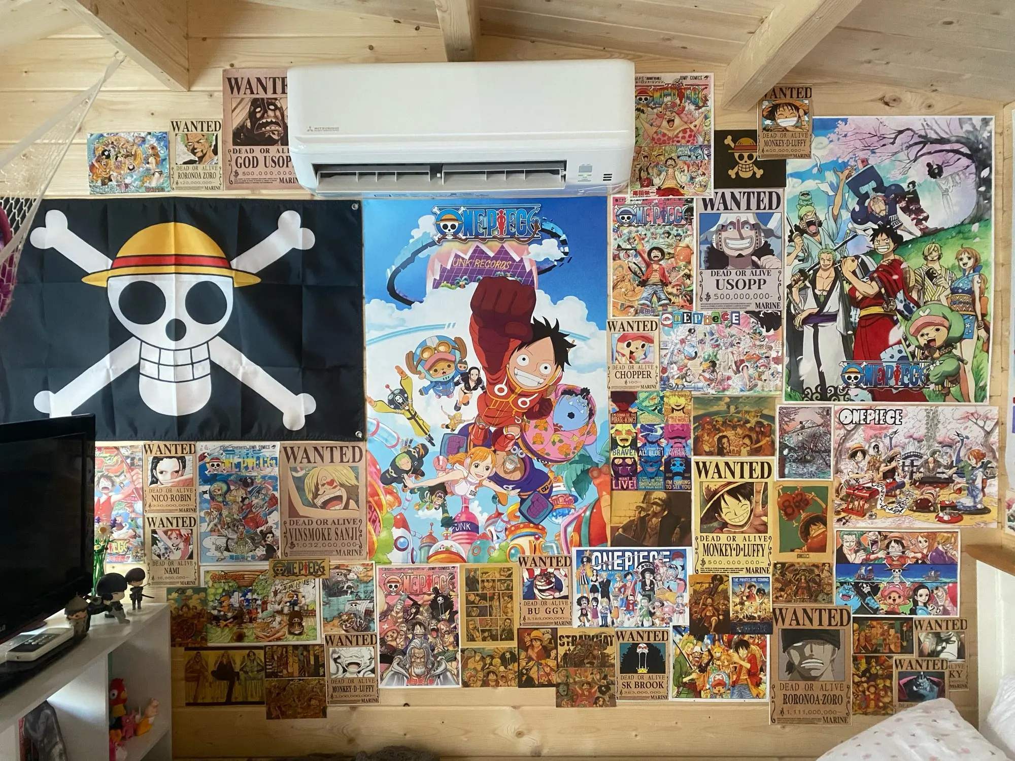 Foto de un comprador: Pósters de One Piece en lienzo sin marco, 7 tamaños