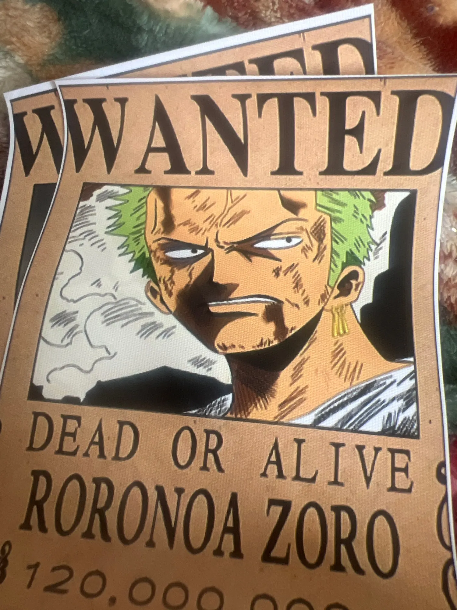 Foto de un comprador: Pósters de One Piece en lienzo sin marco, 7 tamaños