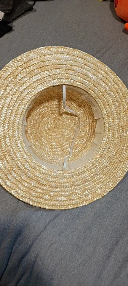 Foto de un comprador: Sombrero de paja de Luffy para cosplay con barboquejo elástico