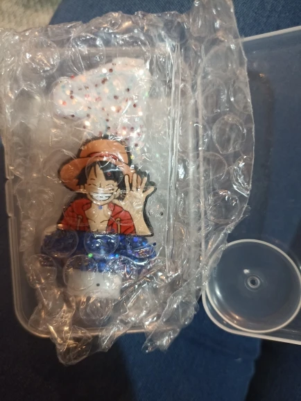 Foto de un comprador: Velas de One Piece con número del 0 al 9 para pastel