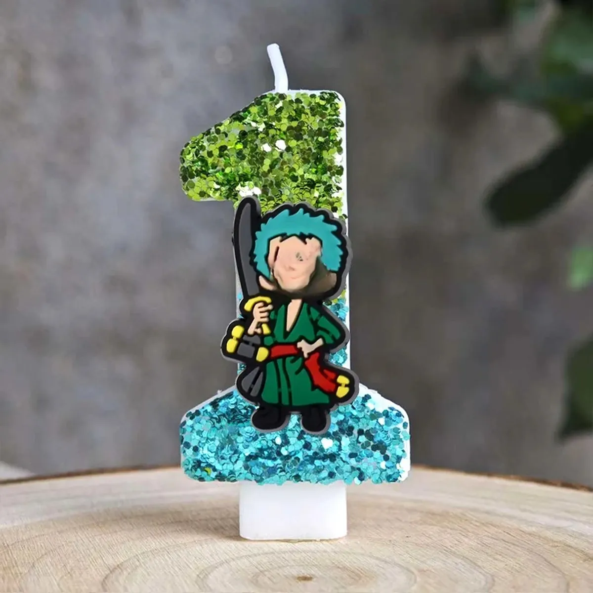 Velas de One Piece con número del 0 al 9 para pastel – vue 3